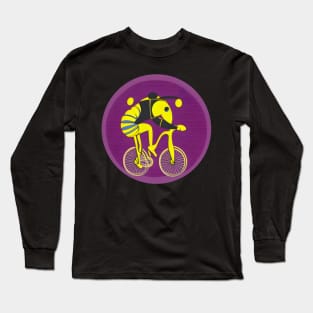 bee on a bike Long Sleeve T-Shirt